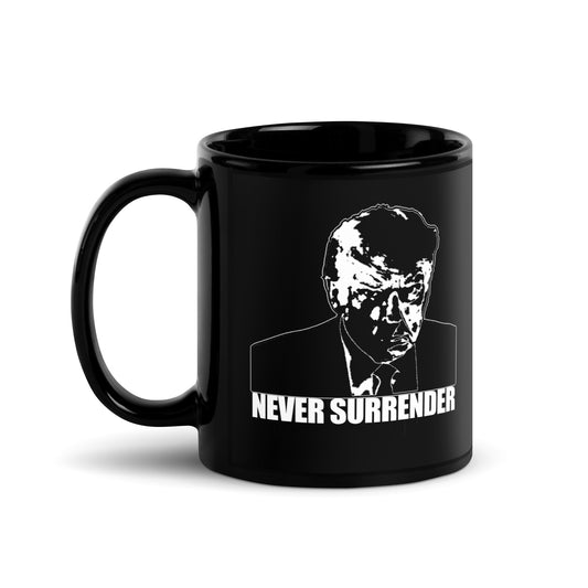 Donald Trump Never Surrender Mugshot Mug